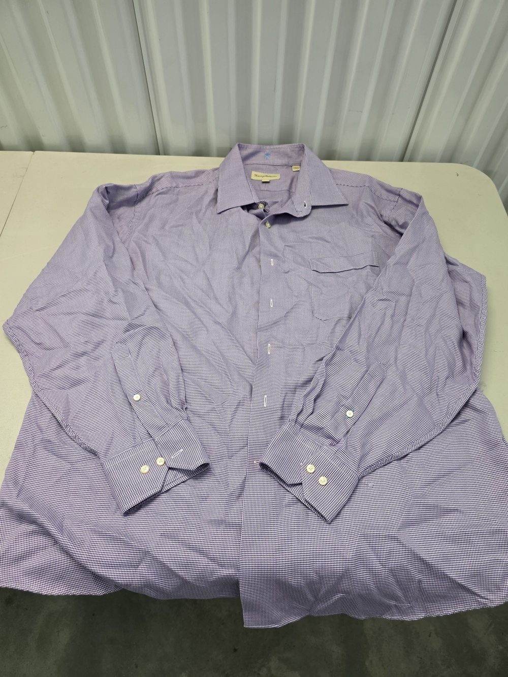 Tommy Bahama Long Sleeve Button Up Shirt Men's Size 17.5
